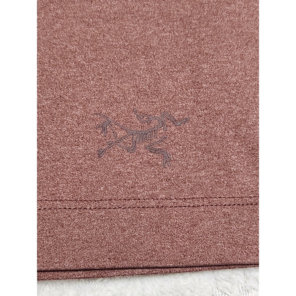 ARCTERYX Womens Silene Short Sleeve Crew Neck Performance T Shirt XL Pink Mauve - Picture 4 of 6